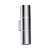 Настенный св-к IP44 LED E27 max 2*7W BAZEL хром/металл B ODEON LIGHT