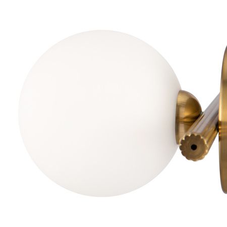 Настенный светильник (бра) 1*G9 25Вт Латунь IP20 Blossom FR5259WL-01BS Freya
