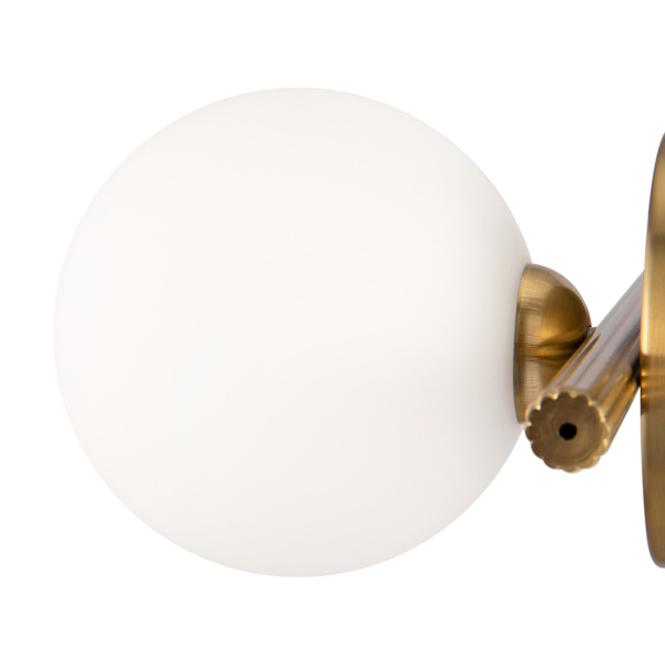 Настенный светильник (бра) 1*G9 25Вт Латунь IP20 Blossom FR5259WL-01BS Freya