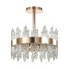 Люстра потолочная E14 4*40W 220V MARGOT золотой LUMION