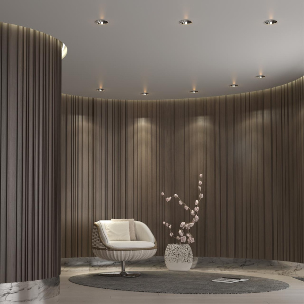 Св-к встр.св/д IP20 LED 4000К 10W 100-265V KNOF белый/хром NOVOTECH