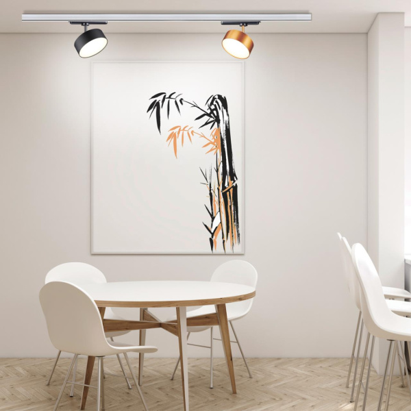 Св-к трековый IP20 LED 24W 4000K 2100Лм 100-265V черный PROMETA NOVOTECH