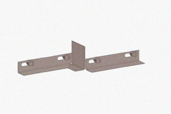 Соединитель-переходник замковый ПУгПЗ 25х50 УТ1,5 (правый), горячее цинкование, S1,0