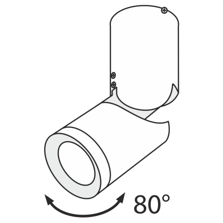 Потолочный светильник 10Вт 4000K Черный IP20 Tube C019CW-01B4K Technical