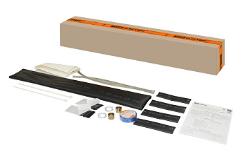 Муфта кабельная термоусаживаемая соединительная 25-50 кв.мм, 1кВ, ПВХ/СПЭ с броней, без гильз 4ПСтБ1