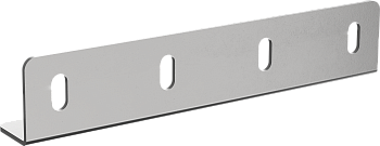 Пластина соединительная усиленная h=50мм 2,0мм RAL 9016 IEK