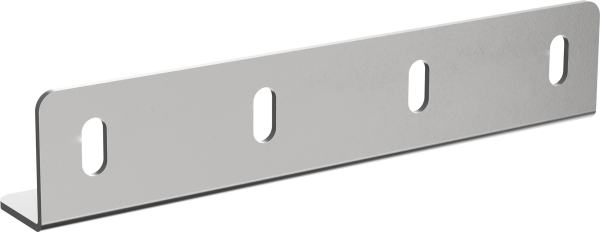 Пластина соединительная усиленная h=50мм 2,0мм RAL 9016 IEK