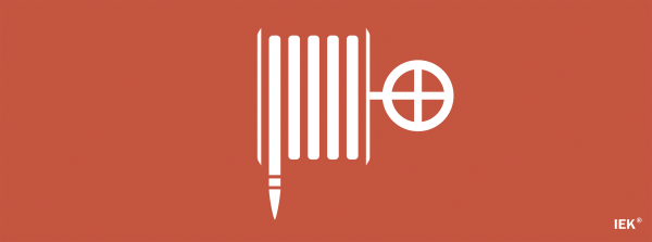 Самоклеящаяся этикетка 240х90мм "Пожарный гидрант" для ССА 1005 IEK