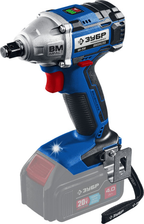 20В бесщеточный гайковерт, без АКБ, в коробке, Профессионал. GB-250 ЗУБР