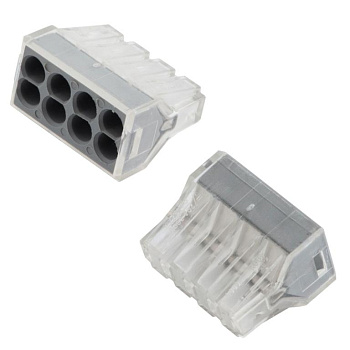 GTER6-08 клемма строительно-монтажная, СМК, 8-проводная, 0.75-2.5 мм2, 50/2500 General