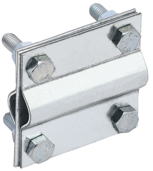 Зажим заземления крестообразный стержень-стержень нержавеющая сталь IEK