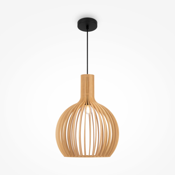 Подвесной светильник 1*E27 40Вт Черный IP20 Roots MOD194PL-01W Maytoni