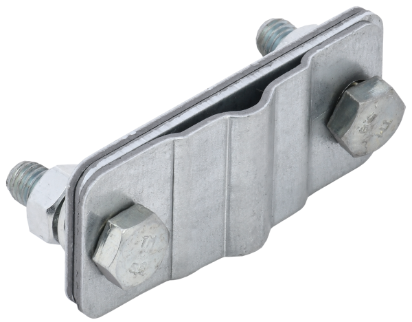 Зажим соединительный параллельный полоса/пруток-полоса оцинкованная сталь IEK