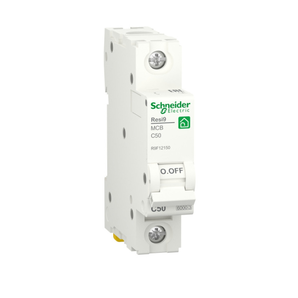 Выключатель автоматический ВА 1П 50А С 6кА RESI9 Schneider Electric