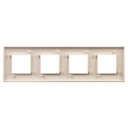 Рамка "Avanti", "Ванильная дымка", 4 поста (8 мод.) DKC