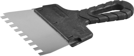 Шпатель "Мастер" ФАСАДНЫЙ, нержавеющее полотно, 150мм, зуб 8х8мм ЗУБР