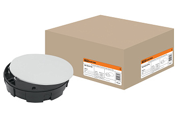 Монтажная коробка У194 СП D75х15мм, крышка, TDM