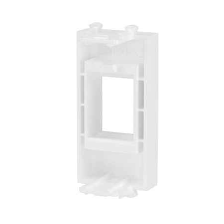 Адаптер без шторки для Keystone, "Avanti", "Белое облако", 1 модуль DKC