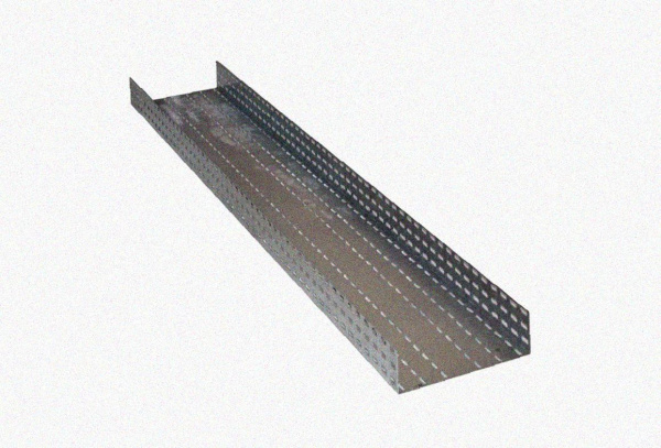 Лоток перфорированный ЛМ 300х100х2000 УХЛ1, горячее цинкование, S1,5
