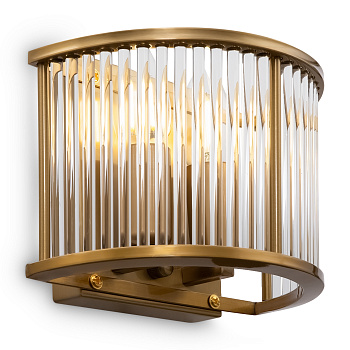 Настенный светильник (бра) 2*E14 60Вт Латунь IP20 Savoy FR5053WL-02BS Freya