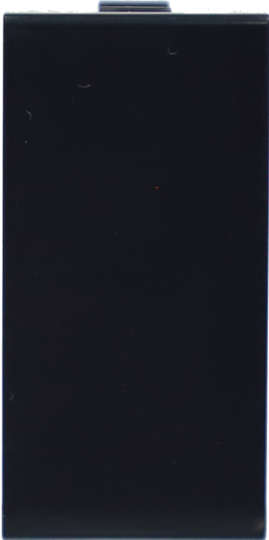 Donel Заглушка 1 мод., черн. (22.5х45мм)