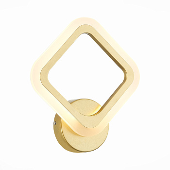 Бра Золотистый/Белый LED 1*16Вт 3000K/4000K/6000К SLE500121-01 EVOLED