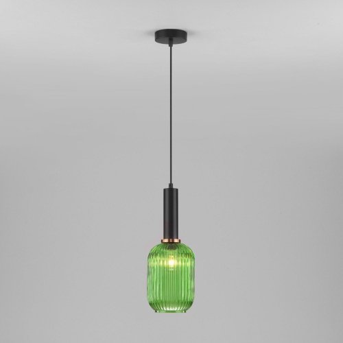 Подвесной светильник 1*E27 40Вт черный IP20 (50181/1 зеленый) Eurosvet фото 3