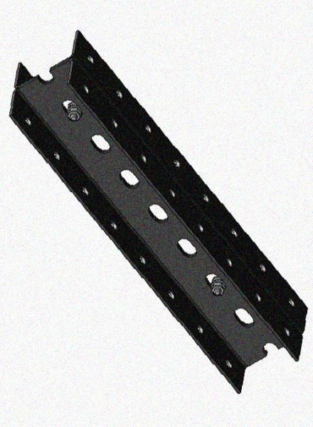 Стойка сдвоенная ССД 1400 УТ1,5, горячее цинкование, S2,5