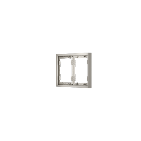 Рамка пластиковая Voltum S70 на 2 поста, (кашемир)