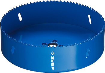 152мм, коронка биметаллическая, быстрорежущая сталь ЗУБР