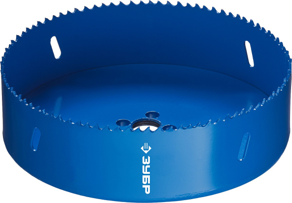 152мм, коронка биметаллическая, быстрорежущая сталь ЗУБР