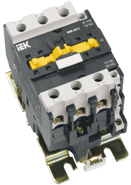 Контактор КМИ-48012 80А 110В/АС3 1НО;1НЗ IEK