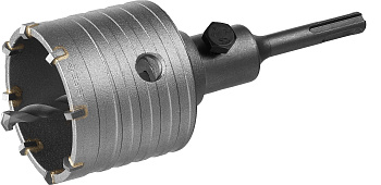 Коронка по бетону "Мастер" с державкой SDS-Plus, 68 мм ЗУБР