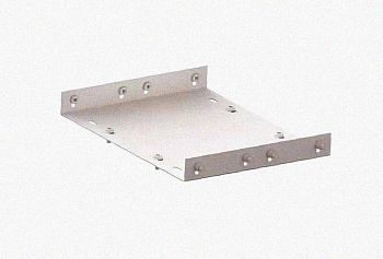 Соединитель лотковый замковый СЛЗ-300х65х1,0 УХЛ1, оцинкованный лист, S1,0