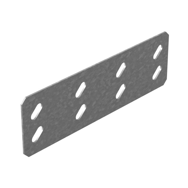 Соединительная планка универсальная для лотка h 50 (1,2 мм) (горячий цинк)