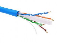 Информационный кабель неэкранированный U/UTP 4х2 CAT6, LSZH, синий DKC