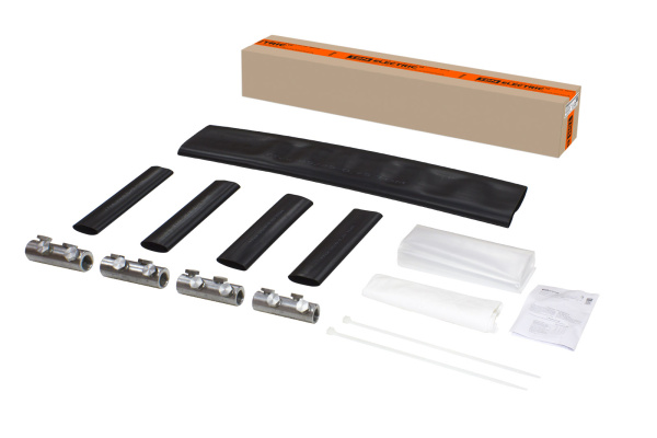 Муфта кабельная термоусаживаемая соединительная 70-120 кв.мм, 1кВ, ПВХ/СПЭ без брони, с соединителям