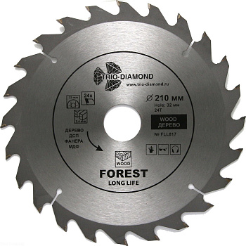Диск пильный 210*32/30*24Т FLL817 Trio-Diamond