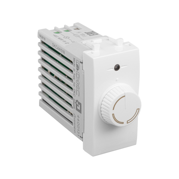 Диммер поворотный модульный, "Avanti", "Белое облако", 1 модуль DKC