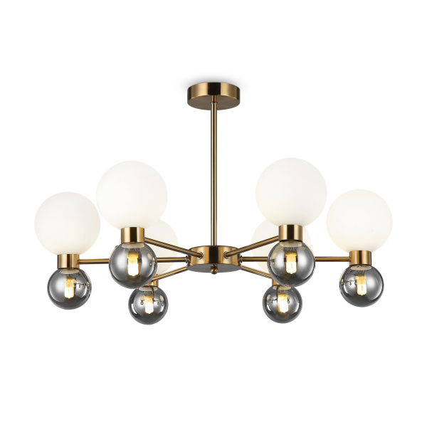 Потолочный светильник 12*G9 25Вт Латунь IP20 Bony FR5394CL-12BS Freya