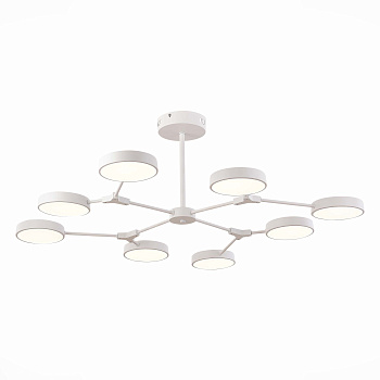 Светильник потолочный Белый/Белый LED 8*10Вт SLE6003-502-08 EVOLUCE