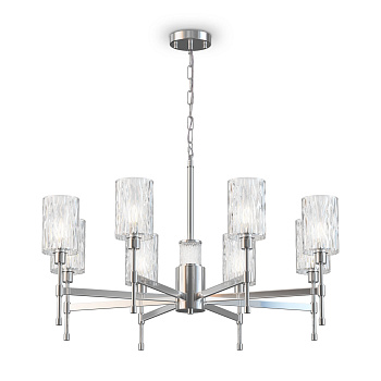 Люстра 8*E14 60Вт Хром IP20 Elsa FR5133PL-08CH Freya