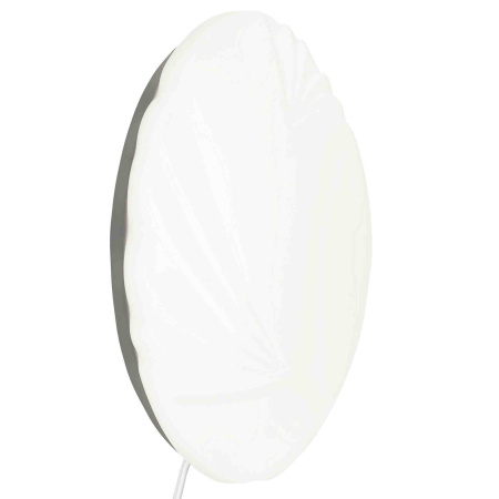 18-026 Светильник декоративный, настенно-потолочный, "Амелия", светодиодный, 22Вт, 1540Лм, корпус металл, плафон пластик, белый, 220В, Ø370... APEYRON