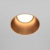 Встраиваемый светильник 1*GU10 20Вт Матовое Золото IP20 Downlight DL051-01-GU10-RD-WMG Technical Maytoni