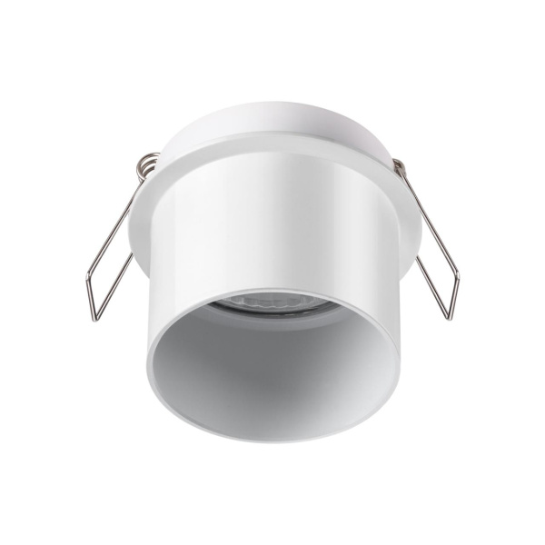 Встр.св-к IP20 GU10 50W 220V BUTT белый E NOVOTECH