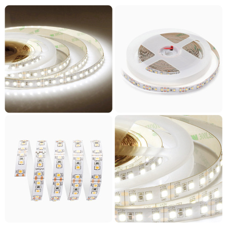 00-131 Светодиодная лента 12В, СТ, 12Вт/м, smd2835, 120д/м, IP20, 1300Лм/м, ширина подложки 10мм, 5м, д/б, 4000К APEYRON