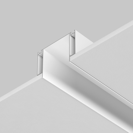 Алюминиевый профиль ниши скрытого монтажа для ГКЛ потолка Белый (ALM-11681-PL-W-2M) Technical Maytoni