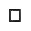 Рамка пластиковая Voltum S70 на 1 пост, (черный матовый)