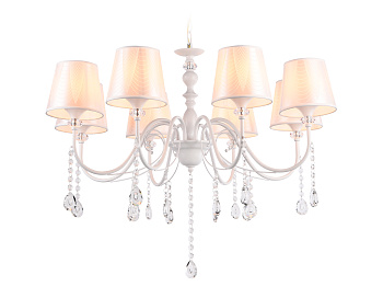 Светильник подвесной TR4605/8 WH белый E27/8 max 40W D770*910 Ambrella Light