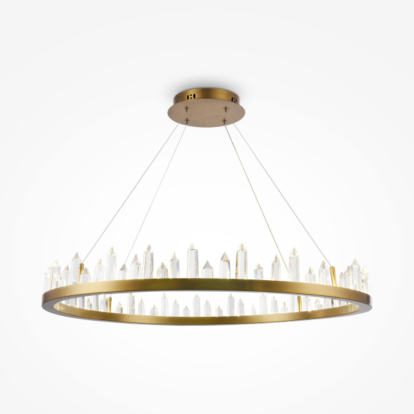 Подвесной светильник 1*LED 63Вт Латунь IP20 Gletscher H186-PL-01-61W-BS Maytoni